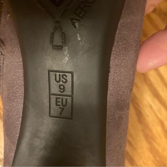 Aerosoles Suede Short boot Pumps - Picture 7 of 9